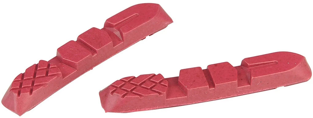 Alligator Brake Pad Inserts For V-Brake Red 1 Alligator Brake Pad Inserts For V-Brake Red