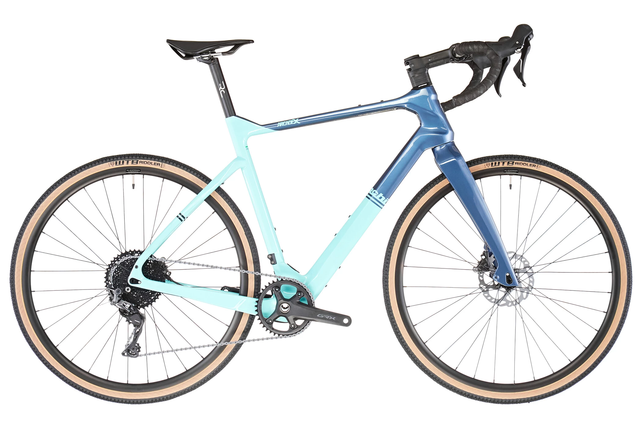 Bianchi Arcadex GRX 600 Gold Storn/blue Notes Full Glossy 2 Bianchi Arcadex GRX 600 Gold Storn/blue Notes Full Glossy - Image 2