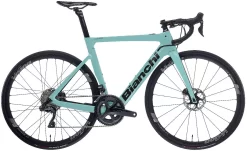 Bianchi Aria E-Road Ultegra Di2 Celeste/black Full Glossy