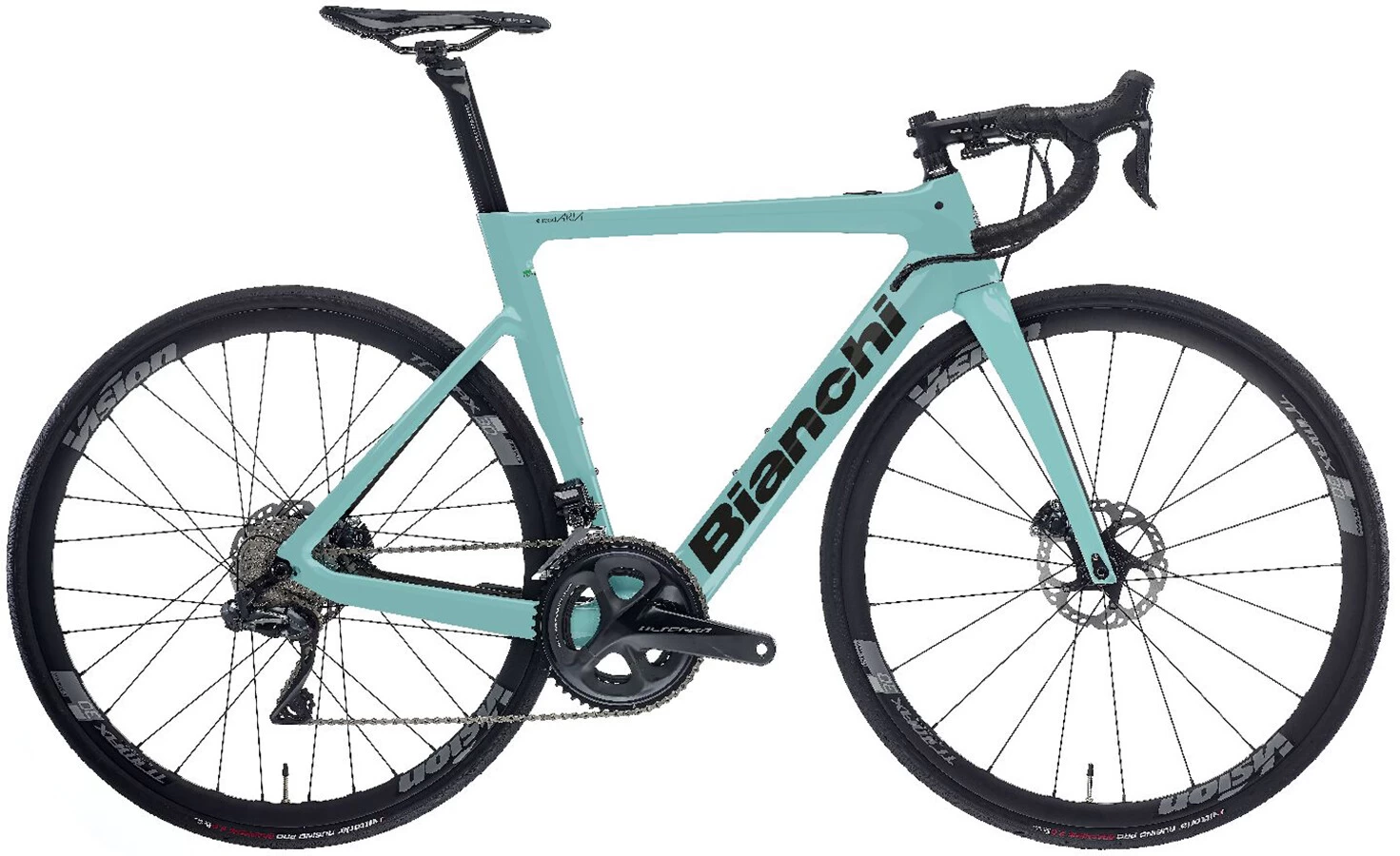 Bianchi Aria E-Road Ultegra Di2 Celeste/black Full Glossy 1 Bianchi Aria E-Road Ultegra Di2 Celeste/black Full Glossy