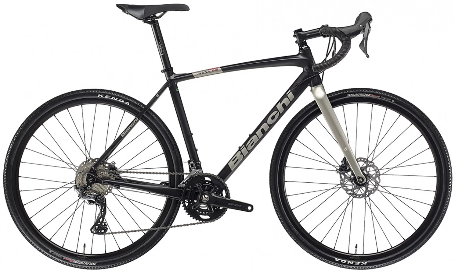 Bianchi Impulso Allroad GRX 600 Black/titanium Full Matt 1 Bianchi Impulso Allroad GRX 600 Black/titanium Full Matt