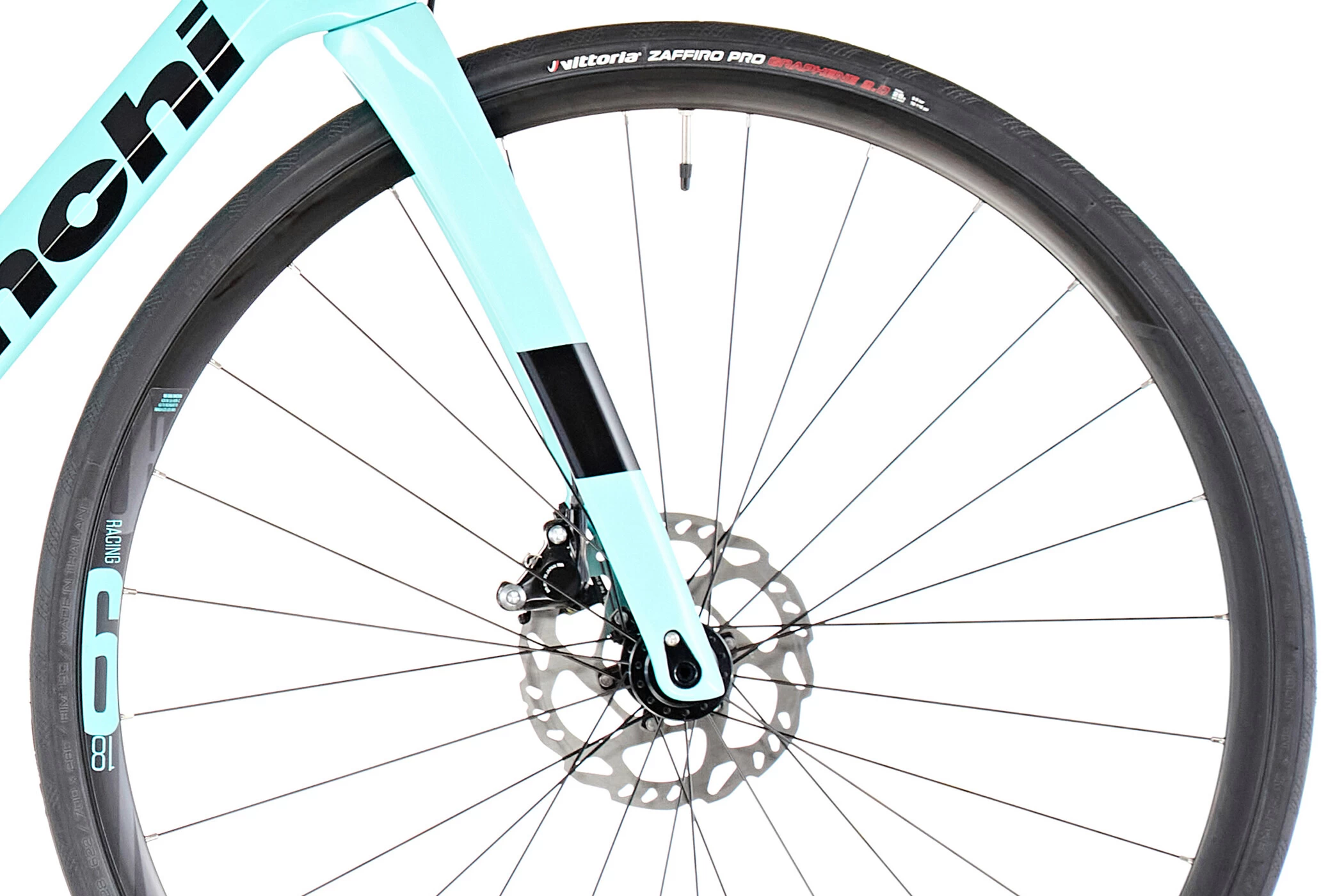 Bianchi Infinito XE Disc 105 Celeste/black Full Glossy 5 Bianchi Infinito XE Disc 105 Celeste/black Full Glossy - Image 5