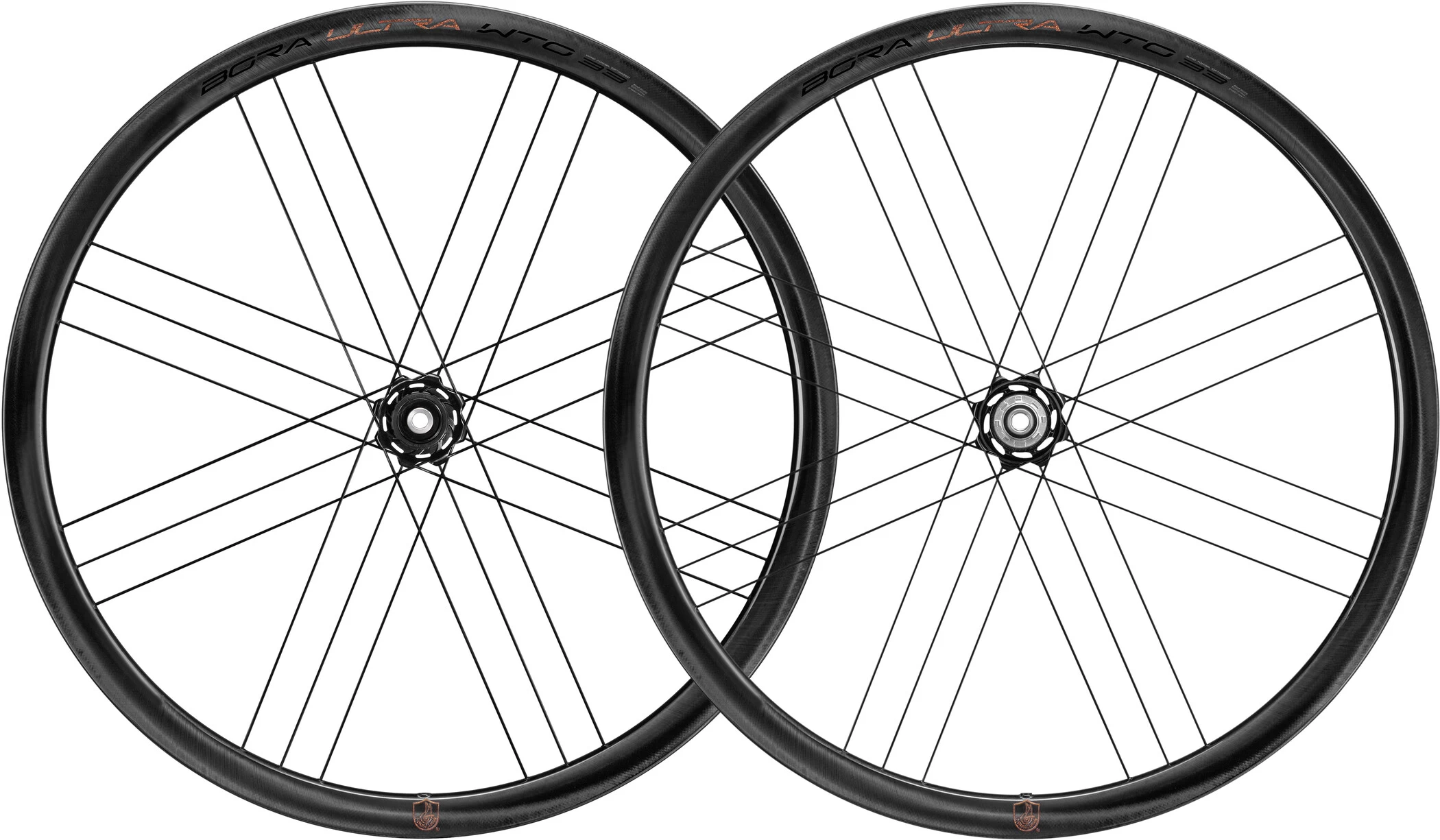 Campagnolo® Campagnolo Bora Ultra WTO 33 DB DCS Wheelset 28" 12x100/142mm HG 9-11-speed Clincher TLR 1 Campagnolo® Campagnolo Bora Ultra WTO 33 DB DCS Wheelset 28" 12x100/142mm HG 9-11-speed Clincher TLR