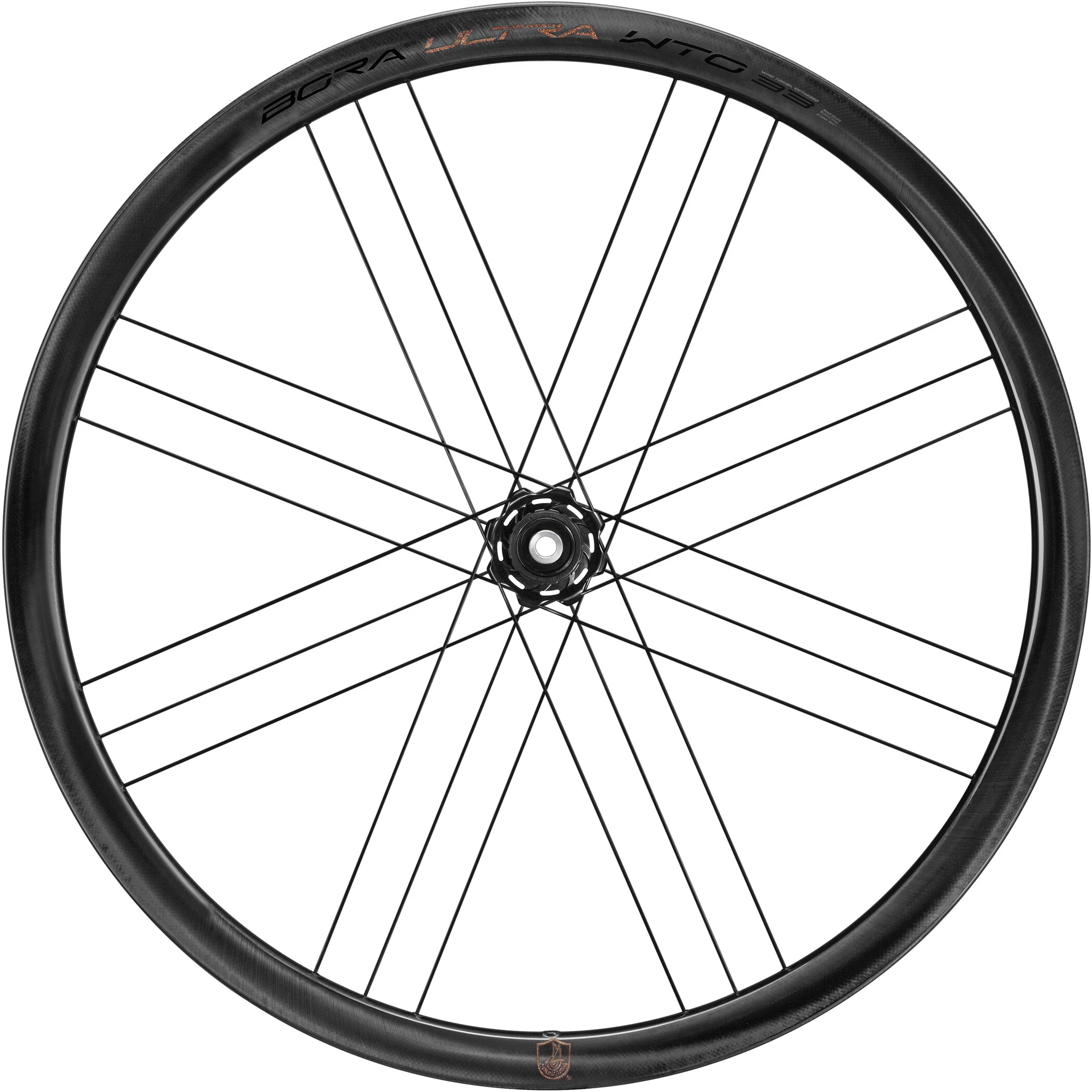 Campagnolo® Campagnolo Bora Ultra WTO 33 DB DCS Wheelset 28" 12x100/142mm HG 9-11-speed Clincher TLR 2 Campagnolo® Campagnolo Bora Ultra WTO 33 DB DCS Wheelset 28" 12x100/142mm HG 9-11-speed Clincher TLR - Image 2