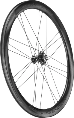 Campagnolo® Campagnolo Bora WTO 45 DB Wheelset 28" 12x100/142mm HG 9-11-speed Clincher TL Black Label -Professional Bicycle Store campagnolo bora wto 45 db wheelset 28 12x100 142mm hg 9 11 speed clincher tl black label 3