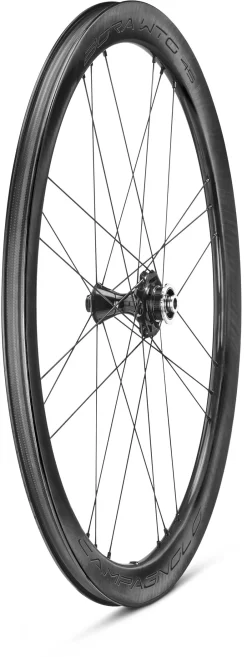 Campagnolo® Campagnolo Bora WTO 45 DB Wheelset 28" 12x100/142mm HG 9-11-speed Clincher TL Black Label -Professional Bicycle Store campagnolo bora wto 45 db wheelset 28 12x100 142mm hg 9 11 speed clincher tl black label 4