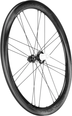 Campagnolo® Campagnolo Bora WTO 45 DB Wheelset 28" 12x100/142mm HG 9-11-speed Clincher TL Black Label -Professional Bicycle Store campagnolo bora wto 45 db wheelset 28 12x100 142mm hg 9 11 speed clincher tl black label 7