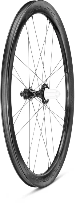 Campagnolo® Campagnolo Bora WTO 45 DB Wheelset 28" 12x100/142mm HG 9-11-speed Clincher TL Black Label -Professional Bicycle Store campagnolo bora wto 45 db wheelset 28 12x100 142mm hg 9 11 speed clincher tl black label 8