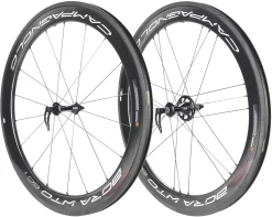 Campagnolo® Campagnolo Bora WTO 60 Wheelset 28" 100/130mm HG 9-11-speed Bright Label Clincher TL