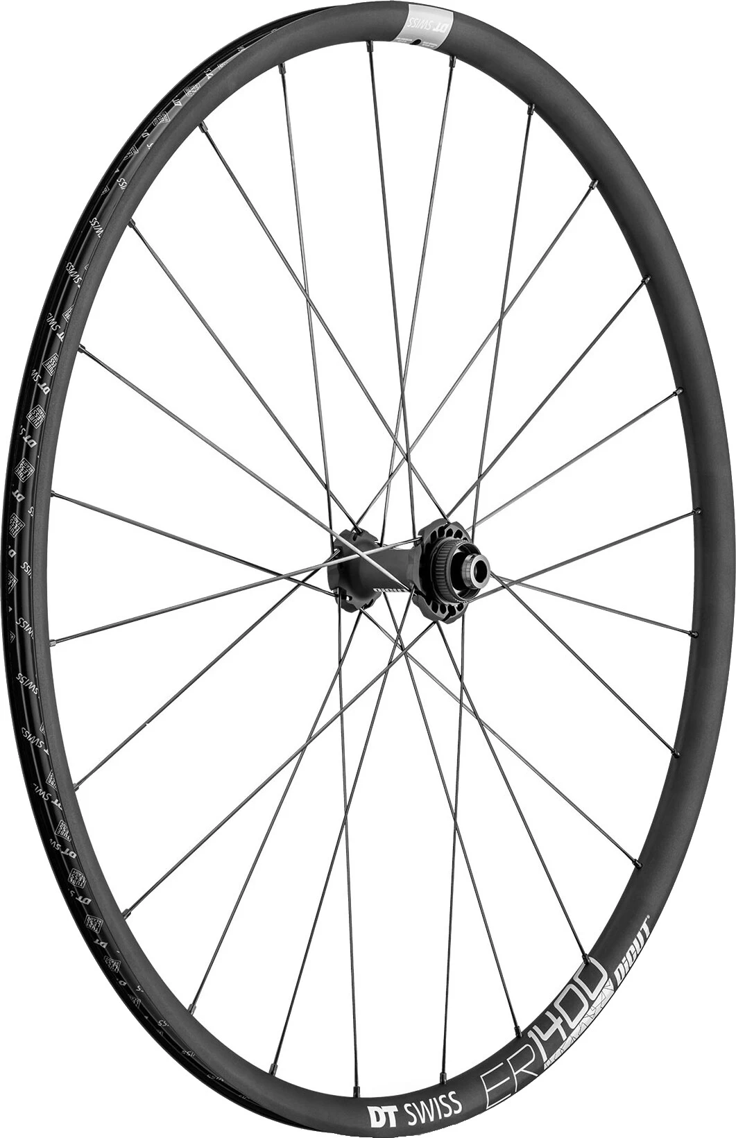 Dt-swiss DT Swiss ER 1400 Dicut 21 Front Wheel Disc CL 100/12mm Thru-Axle Graphite 1 Dt-swiss DT Swiss ER 1400 Dicut 21 Front Wheel Disc CL 100/12mm Thru-Axle Graphite