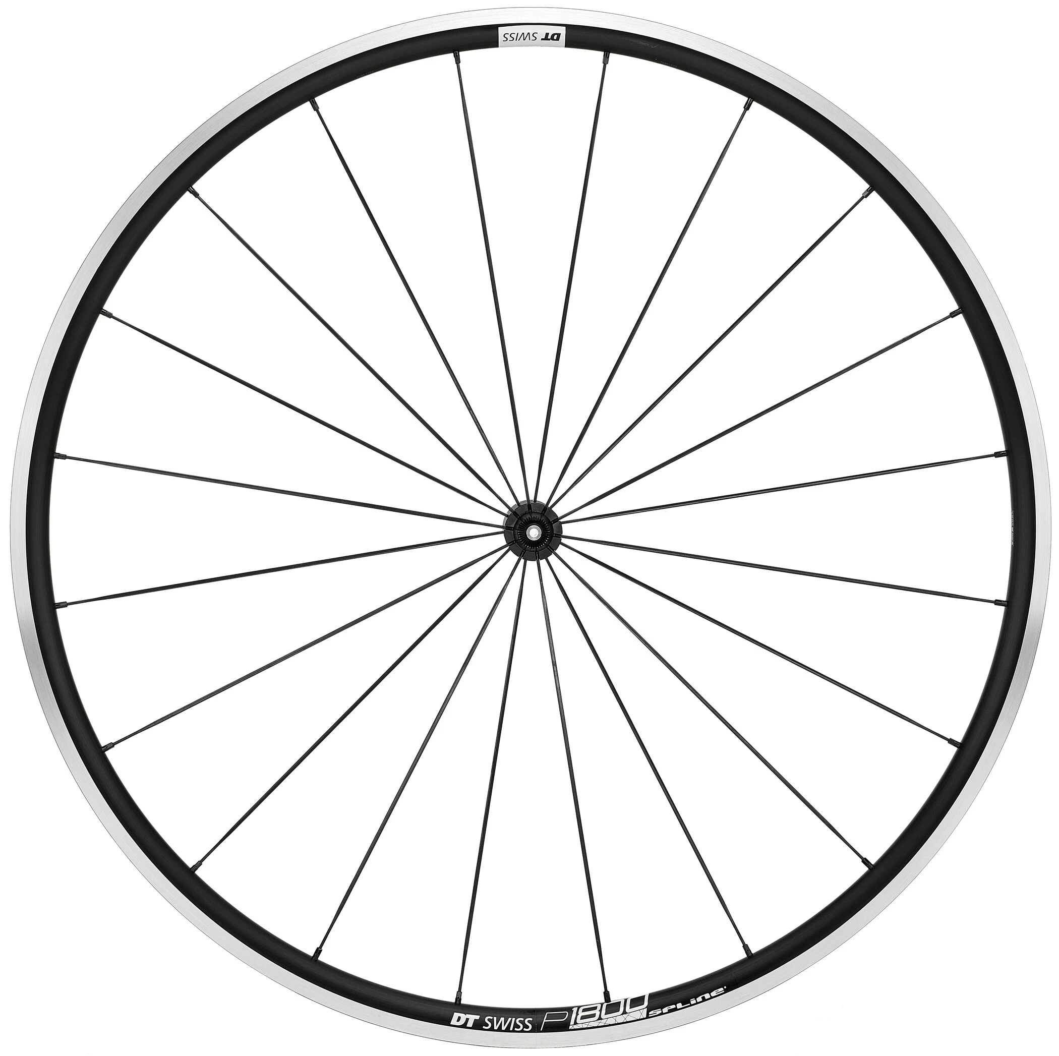 Dt-swiss DT Swiss P 1800 Spline 23 Front Wheel Alu 100/5mm Black/white 1 Dt-swiss DT Swiss P 1800 Spline 23 Front Wheel Alu 100/5mm Black/white