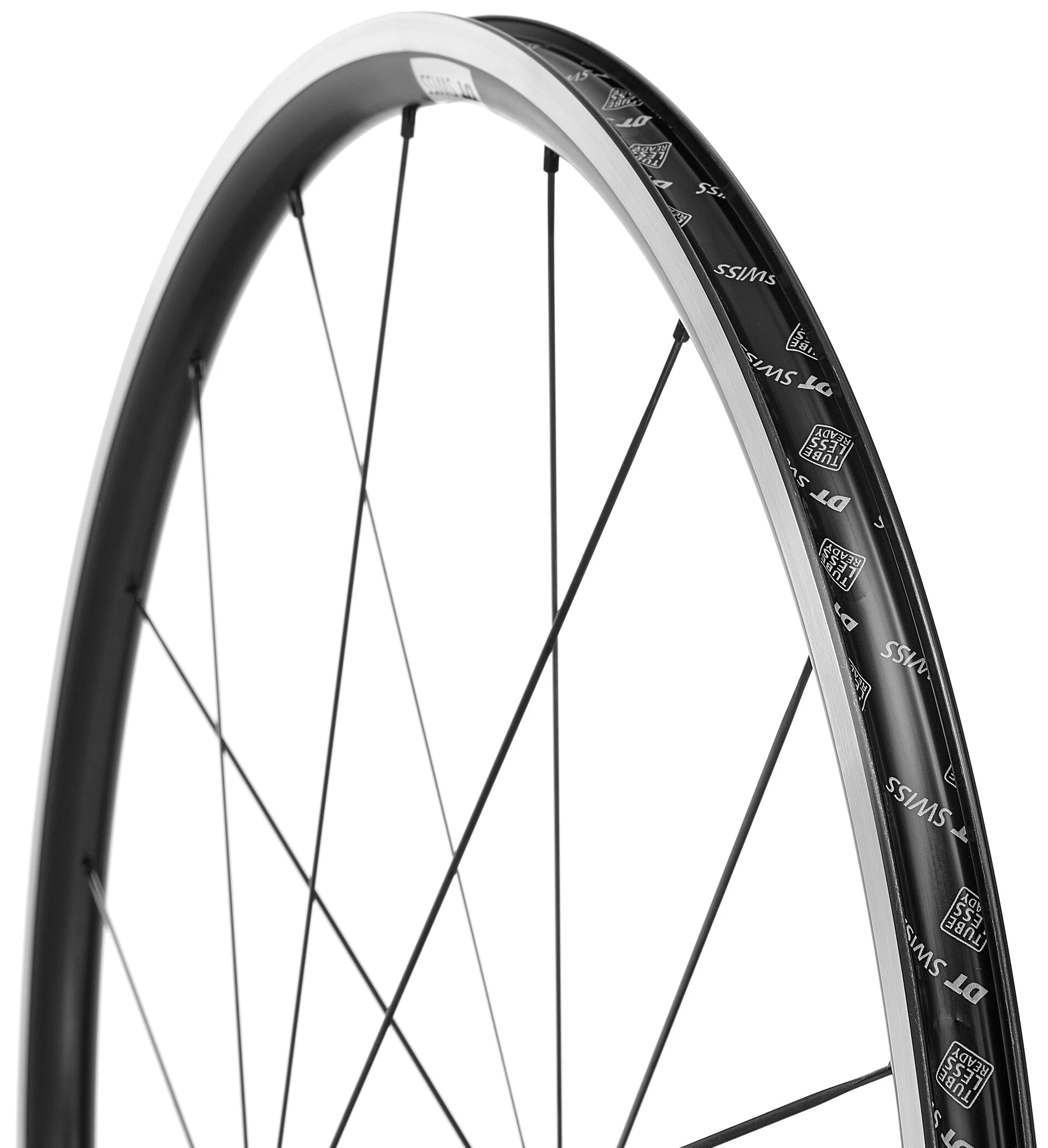 Dt-swiss DT Swiss P 1800 Spline 23 Front Wheel Alu 100/5mm Black/white 2 Dt-swiss DT Swiss P 1800 Spline 23 Front Wheel Alu 100/5mm Black/white - Image 2