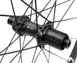 Dt-swiss DT Swiss P 1800 Spline 32 Rear Wheel 28" Disc CL 142/12mm Thru-Axle Black -Professional Bicycle Store dt swiss p 1800 spline 32 rear wheel 29 disc cl 142 12mm thru axle black 3