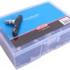 ELVEDES Rim Brake Pads 72mm For V-Brake 25 Pairs Black
