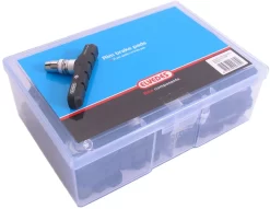 ELVEDES Rim Brake Pads 72mm For V-Brake 25 Pairs Black