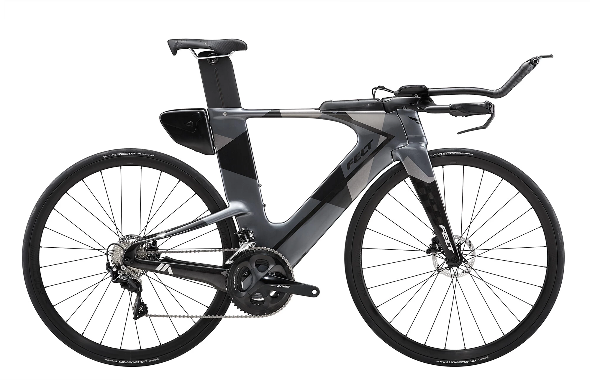 Felt IA Advanced 105 Charcoal Geo 1 Felt IA Advanced 105 Charcoal Geo