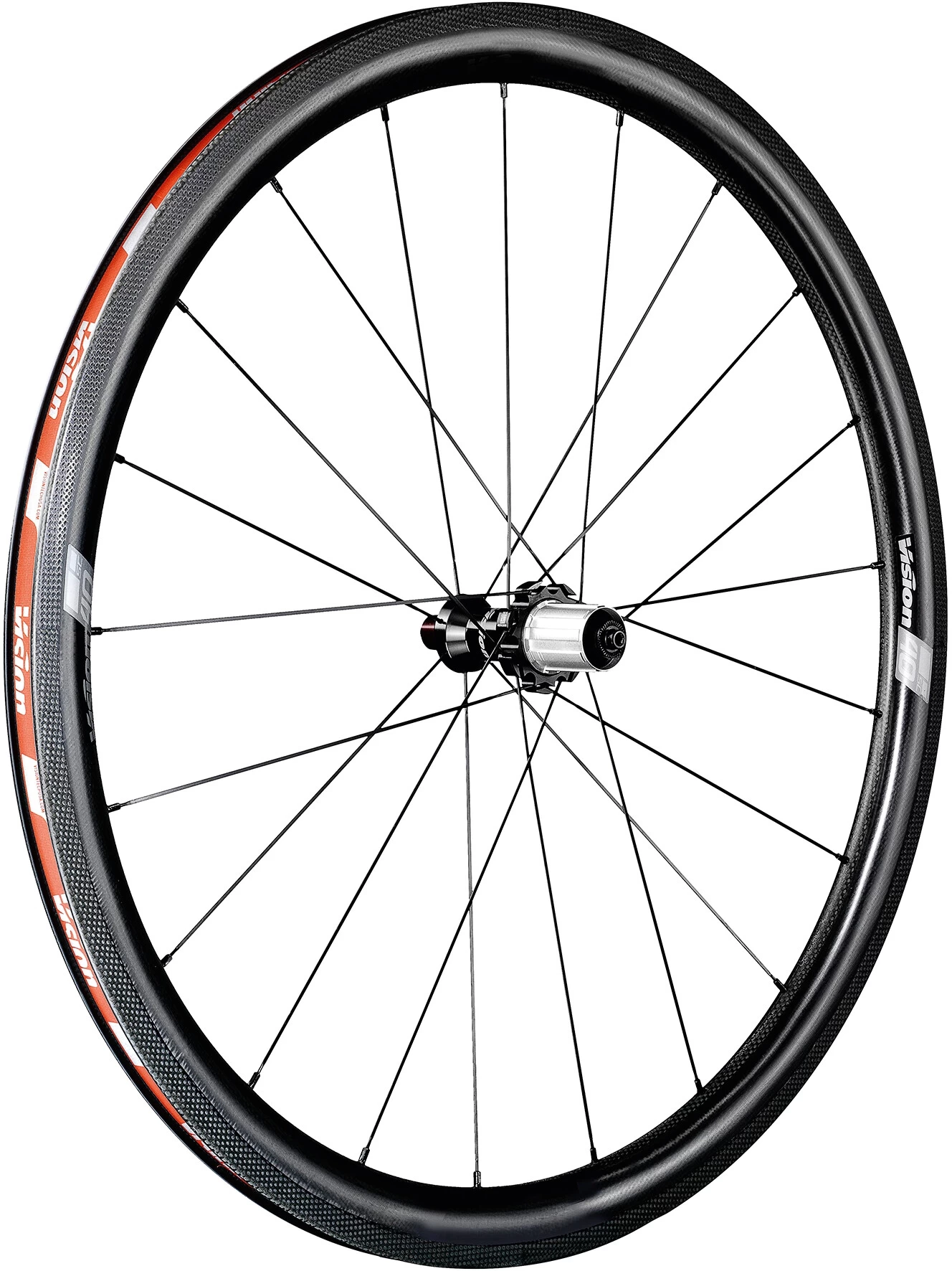 FSA Vision Service Cource 40 Wheel Set 28" Clincher TLR Shimano Black 1 FSA Vision Service Cource 40 Wheel Set 28" Clincher TLR Shimano Black