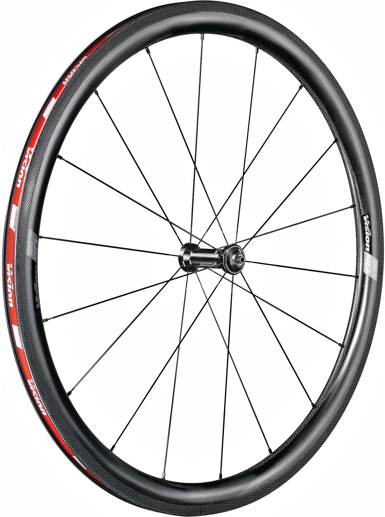 FSA Vision Service Cource 40 Wheel Set 28" Clincher TLR Shimano Black 2 FSA Vision Service Cource 40 Wheel Set 28" Clincher TLR Shimano Black - Image 2
