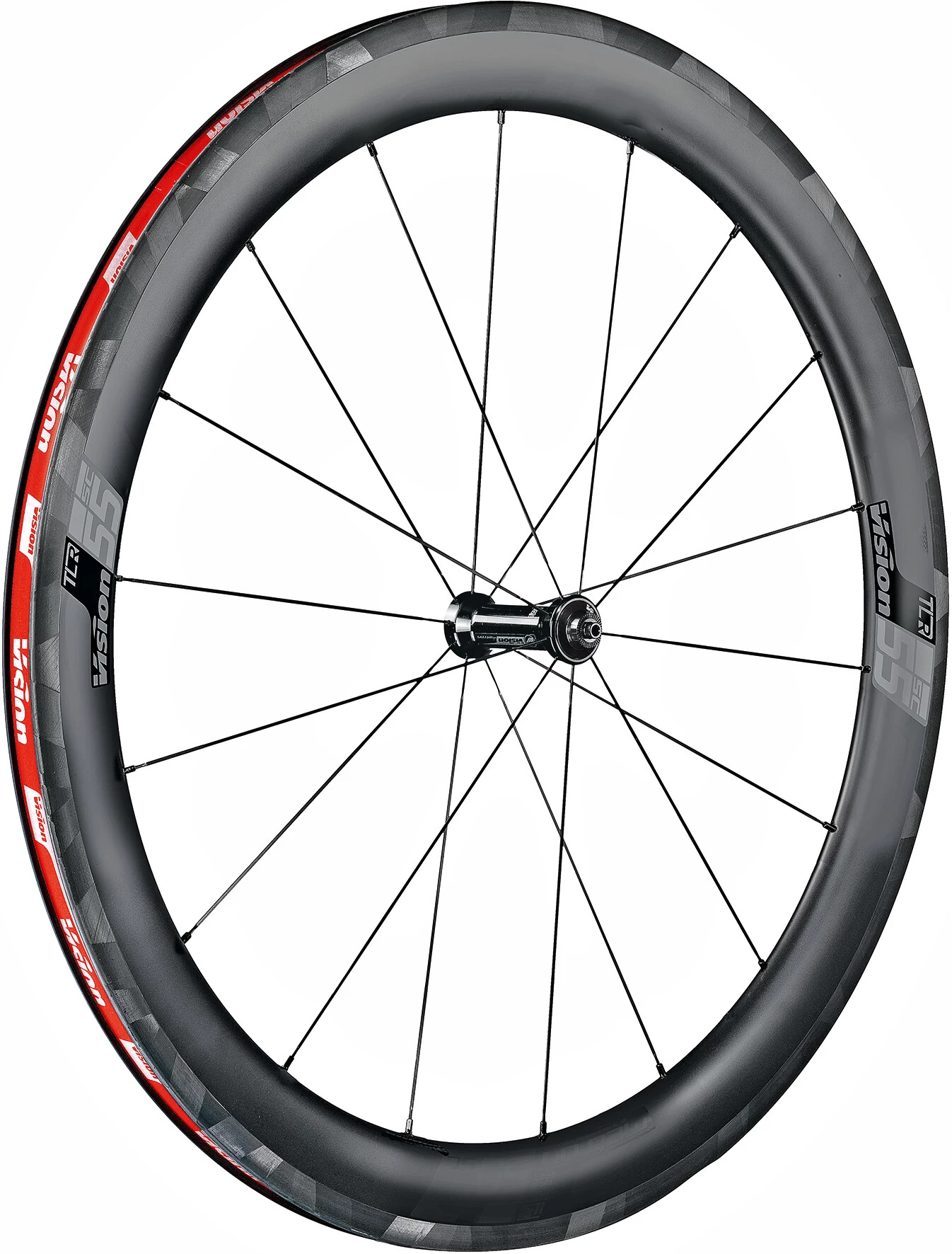 FSA Vision Service Cource 55 Wheel Set 28" Clincher TLR SRAM XDR Black 2 FSA Vision Service Cource 55 Wheel Set 28" Clincher TLR SRAM XDR Black - Image 2