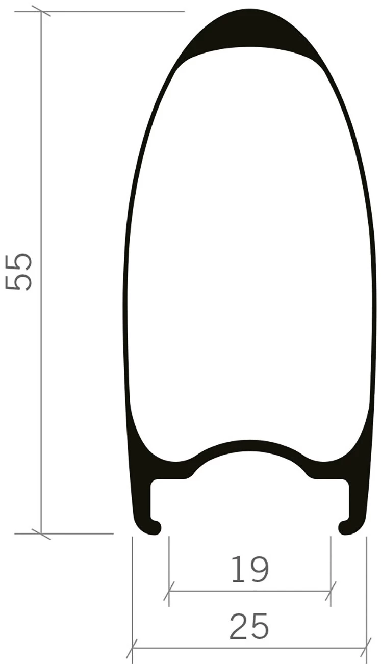 FSA Vision Service Cource 55 Wheel Set 28" Clincher TLR SRAM XDR Black 3 FSA Vision Service Cource 55 Wheel Set 28" Clincher TLR SRAM XDR Black - Image 3