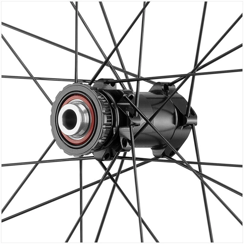 Fulcrum Wind 55 DB Road Wheel Set 28" 12x100/12x142mm XDR 11/12-speed Disc CL Clincher TL Black 3 Fulcrum Wind 55 DB Road Wheel Set 28" 12x100/12x142mm XDR 11/12-speed Disc CL Clincher TL Black - Image 3
