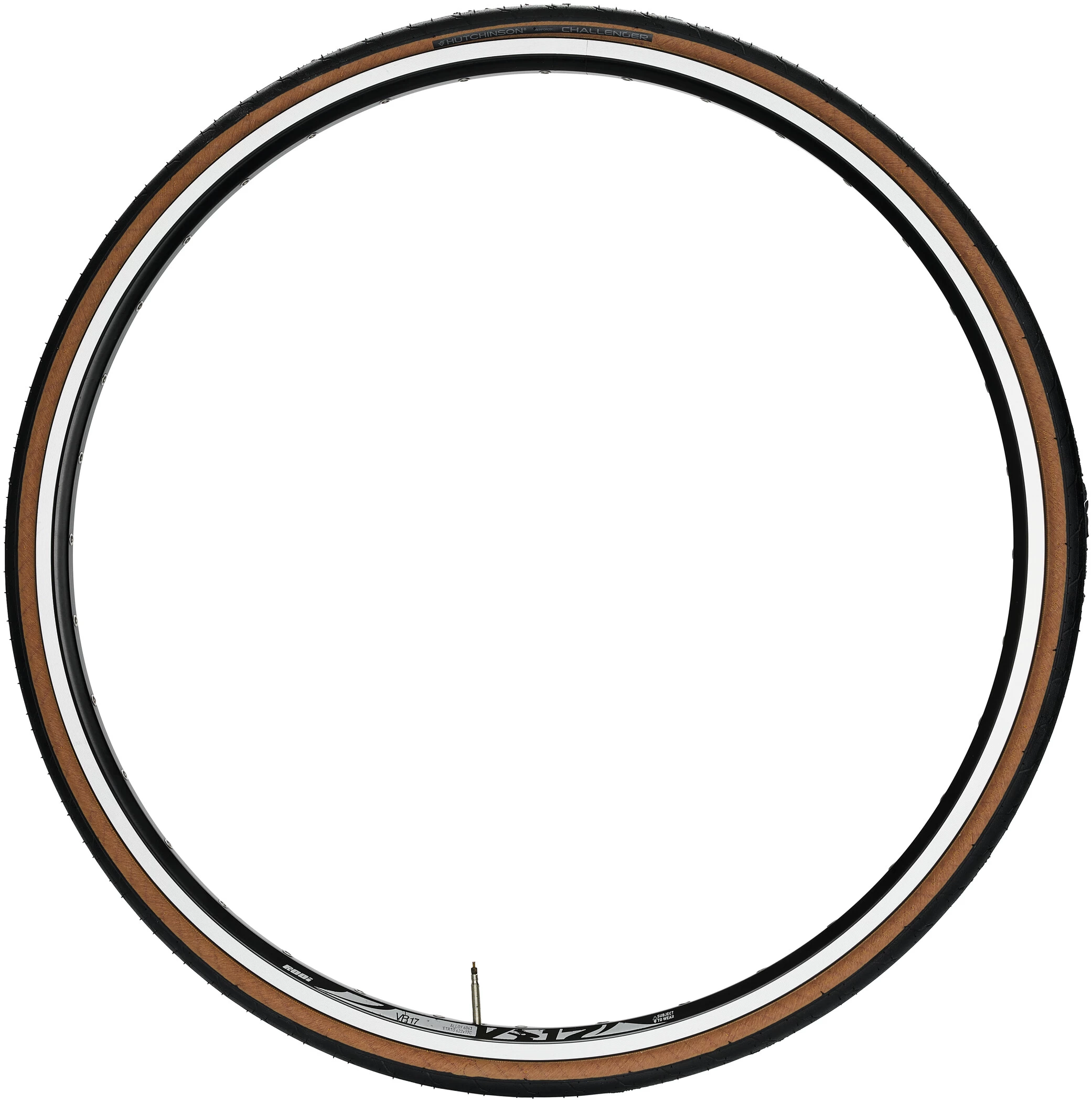 Hutchinson Challenger Folding Tyre 700x28C Tanwall Black/beige 3 Hutchinson Challenger Folding Tyre 700x28C Tanwall Black/beige - Image 3