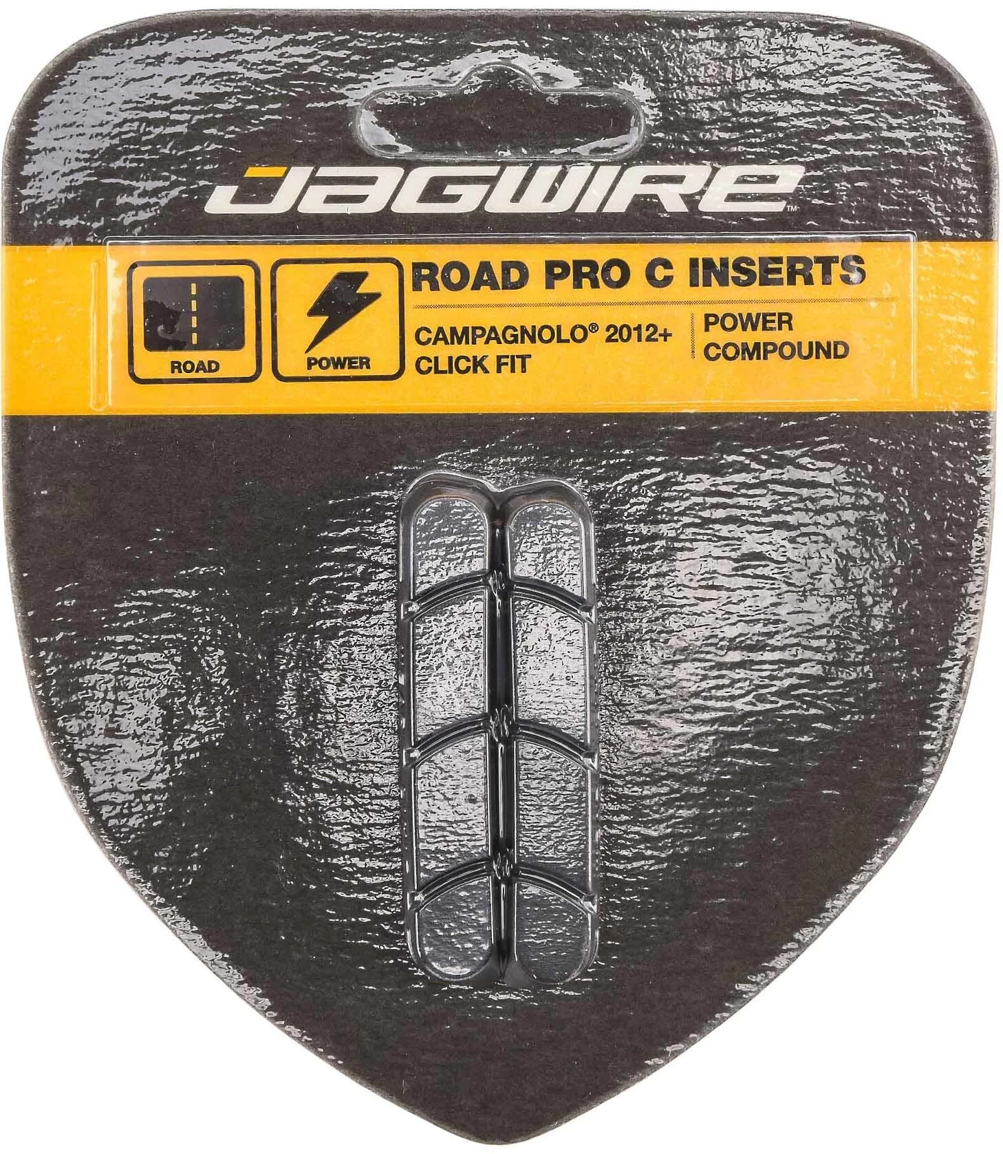 Jagwire Road Pro Dry Clickfit Brake Pad Inserts Black 3 Jagwire Road Pro Dry Clickfit Brake Pad Inserts Black - Image 3