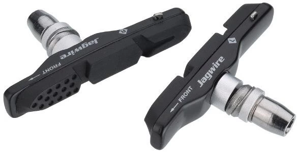 Jagwire Switchback Rim Brake Pads Silver Matte 1 Jagwire Switchback Rim Brake Pads Silver Matte