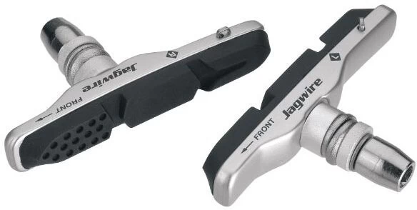 Jagwire Switchback Rim Brake Pads Silver Matte 2 Jagwire Switchback Rim Brake Pads Silver Matte - Image 2