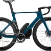 Orbea Orca Aero M11eLTD Metallic Silver/green/raw Carbon