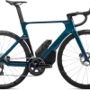 Orbea Orca Aero M20LTD Metallic Silver/green/raw Carbon