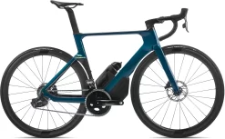 Orbea Orca Aero M21eLTD Metallic Silver/green/raw Carbon