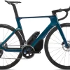 Orbea Orca Aero M31eLTD PWR Metallic Silver/green/raw Carbon