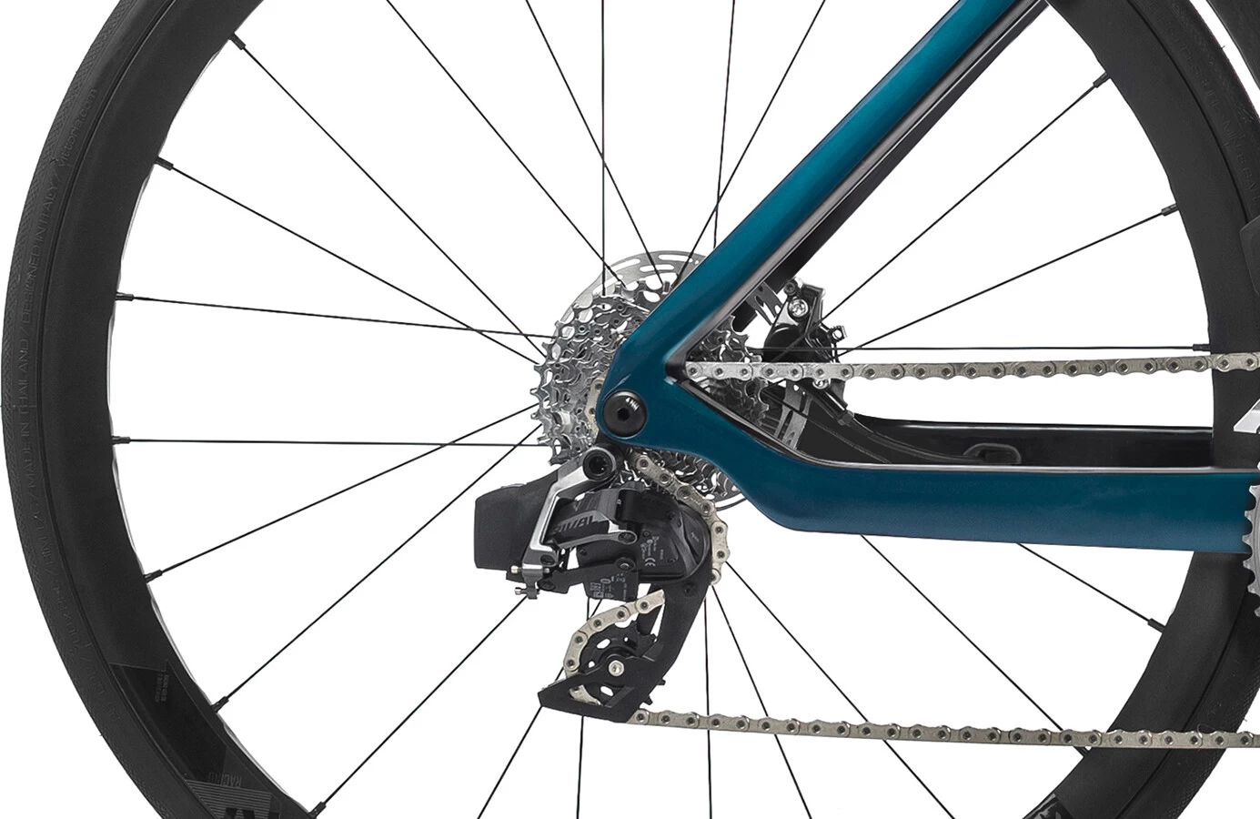 Orbea Orca Aero M31eLTD PWR Metallic Silver/green/raw Carbon 5 Orbea Orca Aero M31eLTD PWR Metallic Silver/green/raw Carbon - Image 5