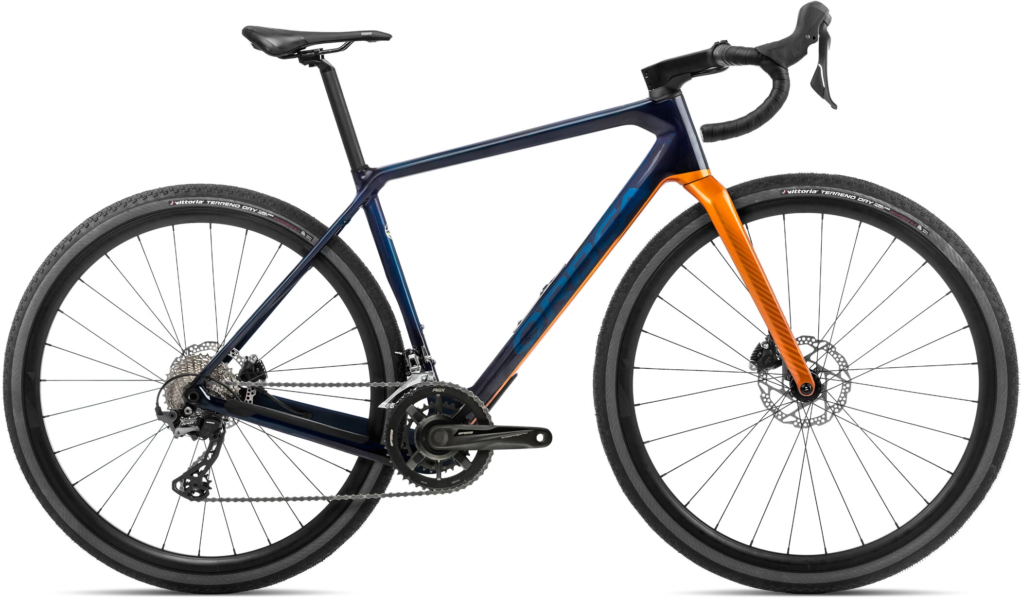 Orbea Terra M30 Team Blue Carbon/leo Orange 1 Orbea Terra M30 Team Blue Carbon/leo Orange