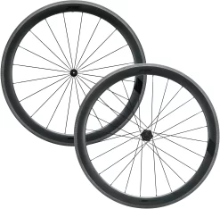 Prime Primavera 50 Carbon Rim Wheelset 28" 10/11/12-speed Black