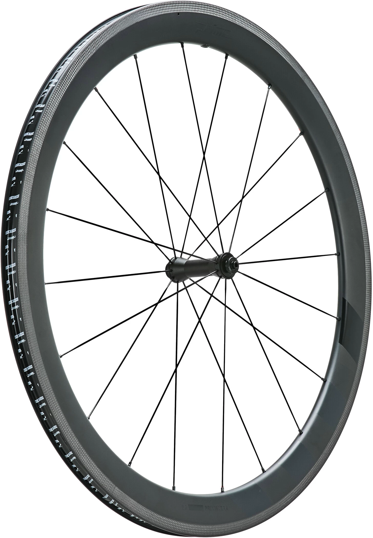 Prime Primavera 50 Carbon Rim Wheelset 28" 10/11/12-speed Black 3 Prime Primavera 50 Carbon Rim Wheelset 28" 10/11/12-speed Black - Image 3