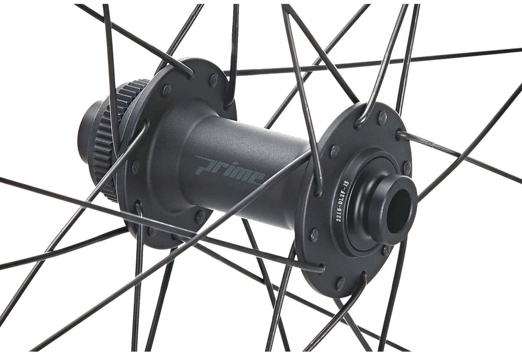 Prime Doyenne 44 Carbon Disc Wheelset 28" 10/11/12-speed Black 5 Prime Doyenne 44 Carbon Disc Wheelset 28" 10/11/12-speed Black - Image 5