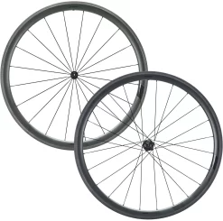 Prime Doyenne 38 Carbon Rim Wheelset 28" 10/11/12-speed Black