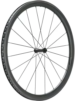 Prime Doyenne 38 Carbon Rim Wheelset 28" 10/11/12-speed Black -Professional Bicycle Store prime rr 50 clincher wheelset 28 10 11 12 speed carbon black 3