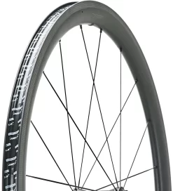 Prime Doyenne 38 Carbon Rim Wheelset 28" 10/11/12-speed Black -Professional Bicycle Store prime rr 50 clincher wheelset 28 10 11 12 speed carbon black 4