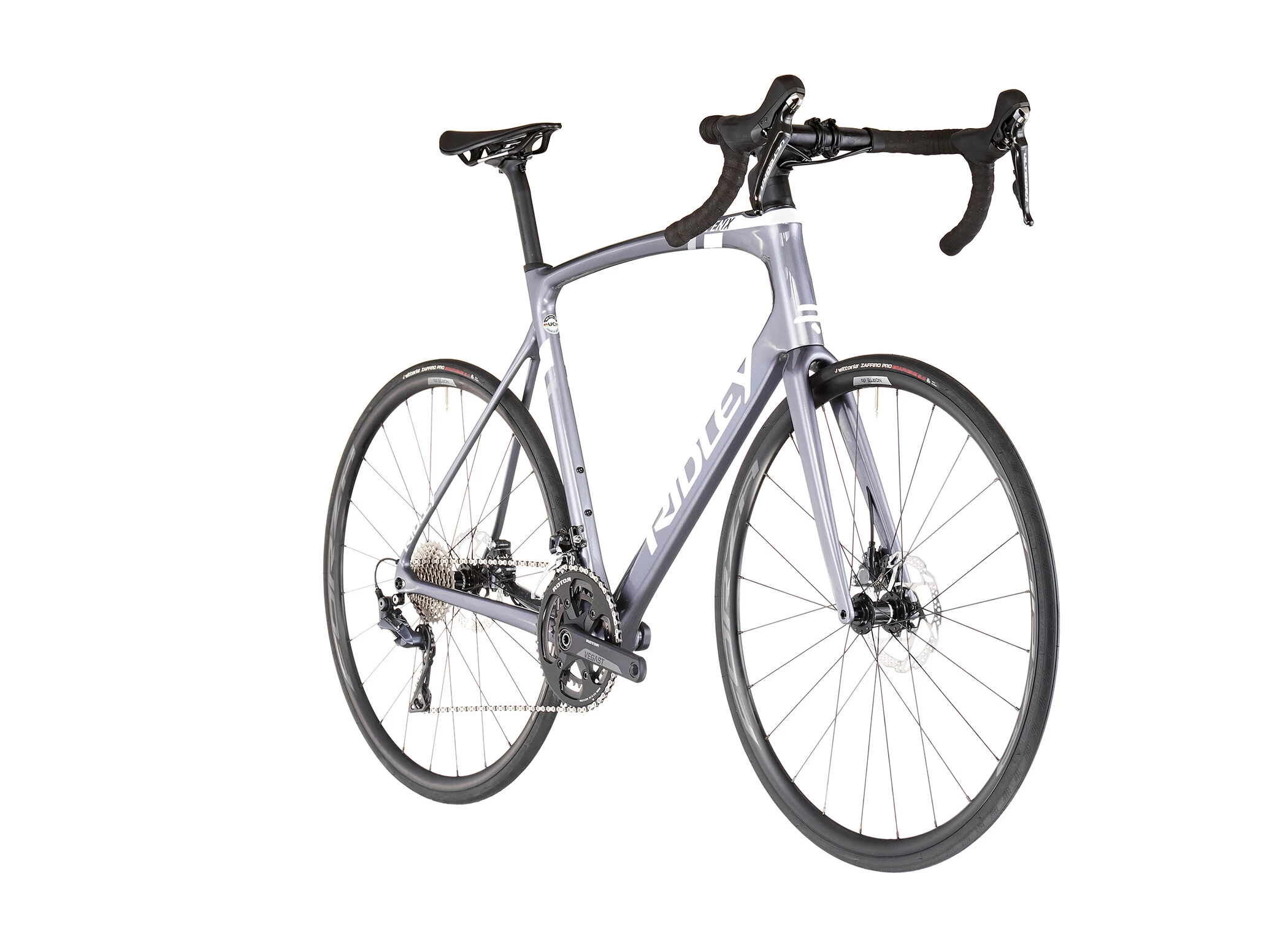 Ridley Bikes Fenix Disc Ultegra Arctic Grey Metallic 1 Ridley Bikes Fenix Disc Ultegra Arctic Grey Metallic
