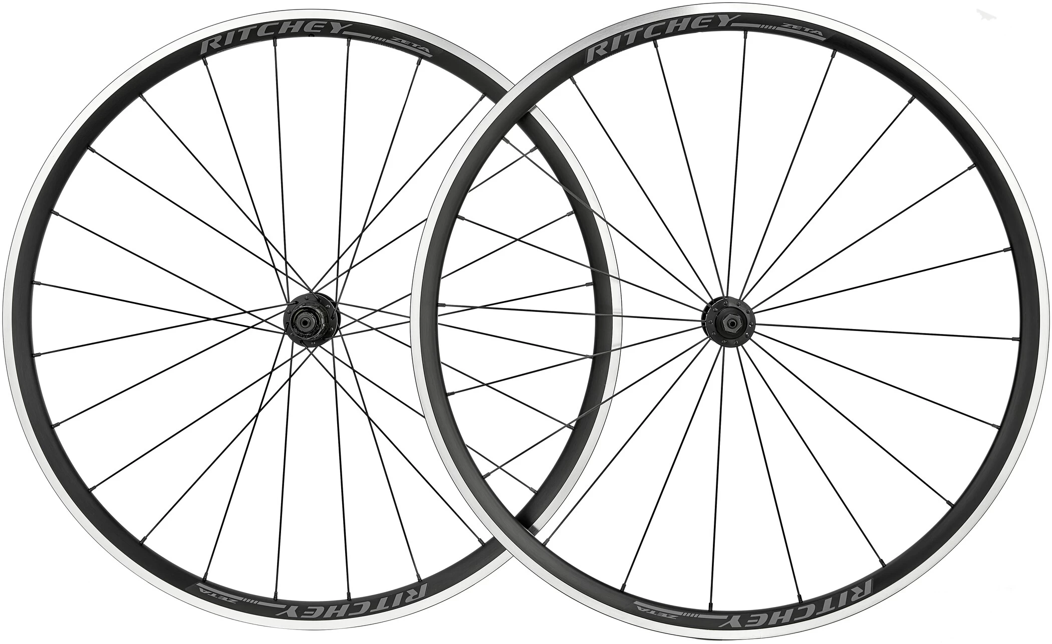 Ritchey Comp Zeta Wheelset 28" Clincher 100x9mm/130x10mm Shimano/SRAM 9-12-speed TLR Black 1 Ritchey Comp Zeta Wheelset 28" Clincher 100x9mm/130x10mm Shimano/SRAM 9-12-speed TLR Black