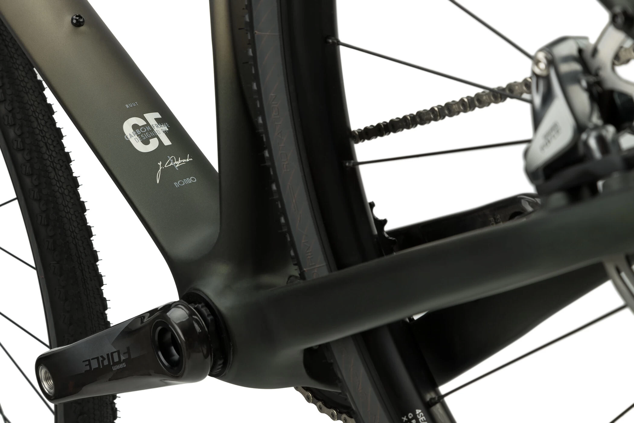 RONDO Ruut CF1 Gravel Plus Black/white 6 RONDO Ruut CF1 Gravel Plus Black/white - Image 6