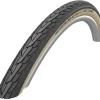SCHWALBE Road Cruiser Active Clincher Tyre 27x1 1/4" KevlarGuard Green Compound Black/white