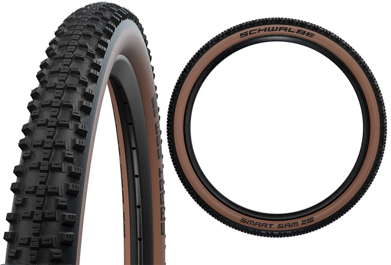 SCHWALBE Smart Sam Performance Clincher Tyre 29x2.25" Addix Black/bronze 1 SCHWALBE Smart Sam Performance Clincher Tyre 29x2.25" Addix Black/bronze