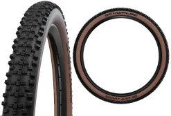 SCHWALBE Smart Sam Performance Folding Tyre 27.5x2.60" DD Addix E-50 SnakeSkin Black/bronze