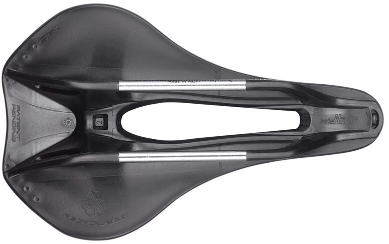 Selle Italia Model X Superflow Leaf Saddle Grey 3 Selle Italia Model X Superflow Leaf Saddle Grey - Image 3