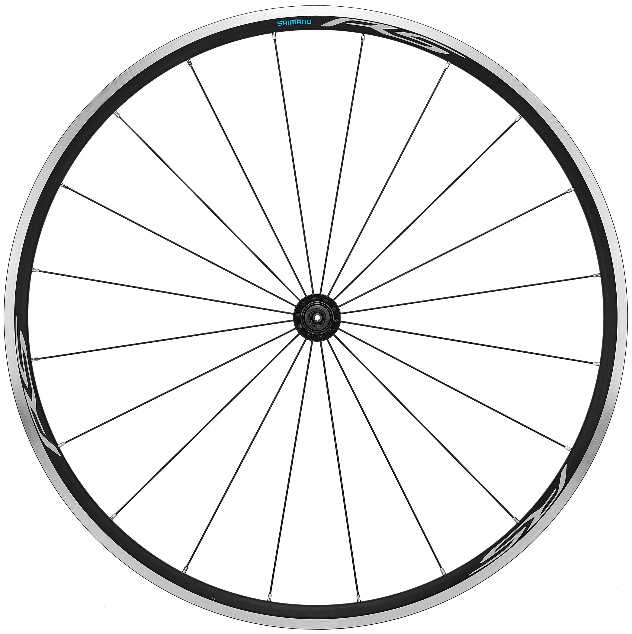 Shimano Road WH-RS100-CL Wheel Front QR 100mm Rim Brake Black 1 Shimano Road WH-RS100-CL Wheel Front QR 100mm Rim Brake Black