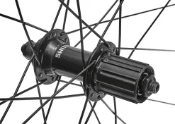 Shimano Road WH-RS100-CL Wheelset QR 100mm/QR 130mm Black -Professional Bicycle Store shimano road wh rs100 cl laufradsatz qr 133mm qr 163mm schwarz 3